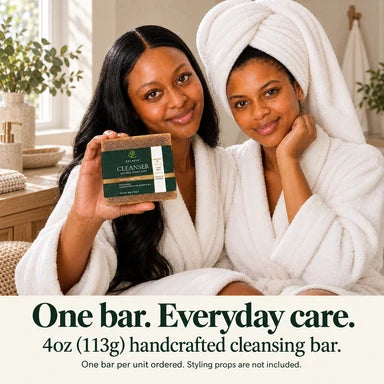 Oat Milk & Honey Cleanser — What does one bar look like in an everyday care routine?