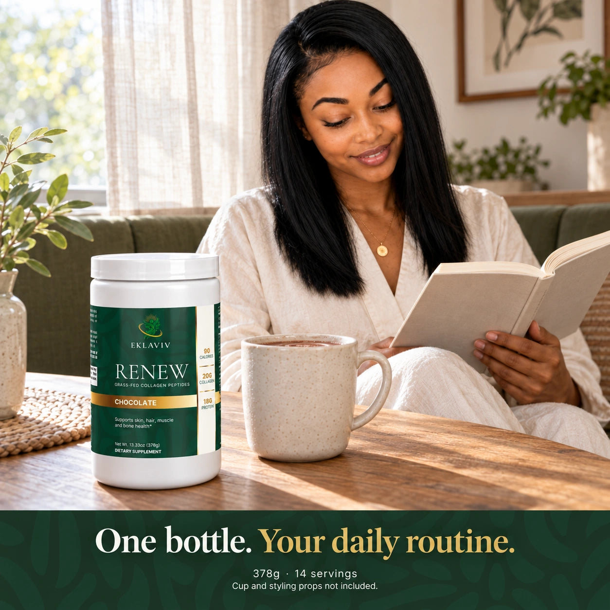Renew Chocolate — What arrives and how does the bottle fit my day?